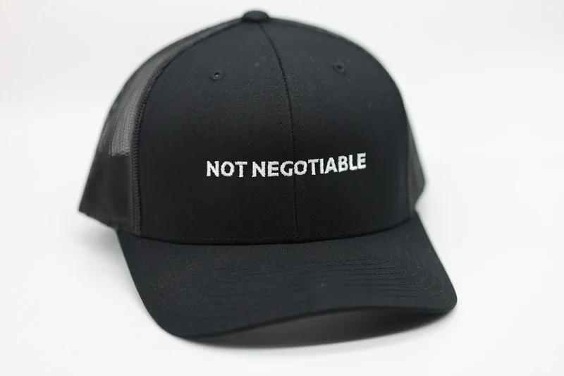 Not Negotiable