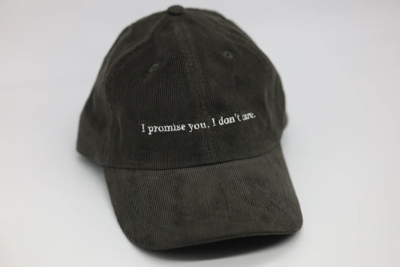 I promise you, I don't care.