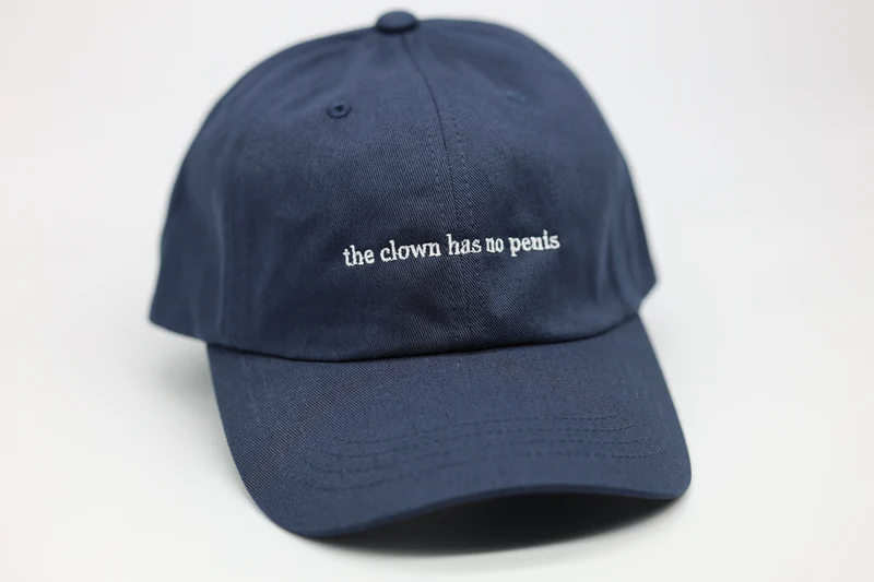 the clown has no penis