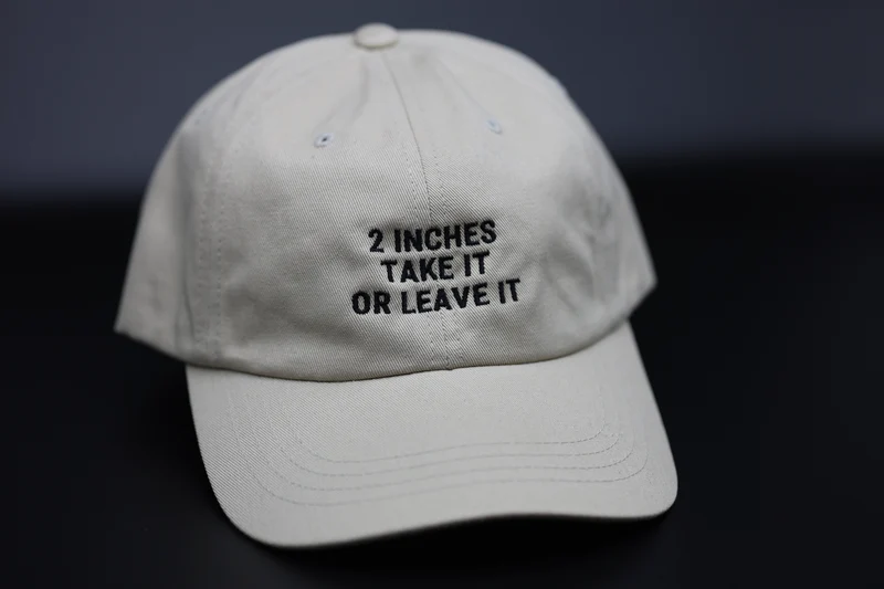 2 inches take it or leave it