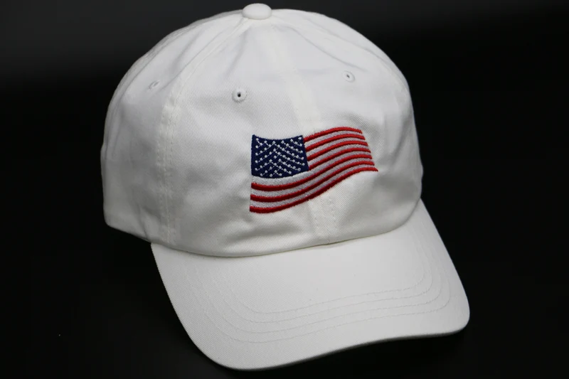 American Flag (White)