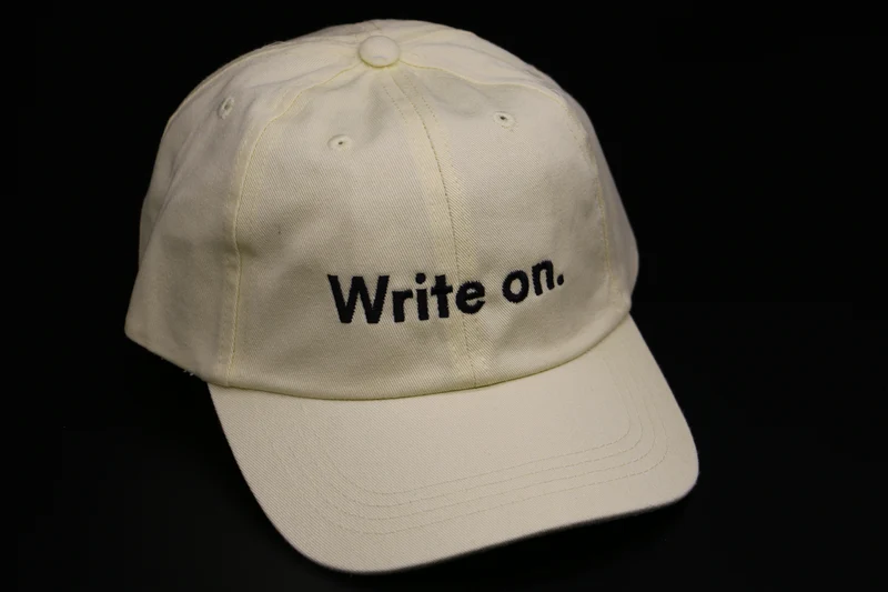 Write on.