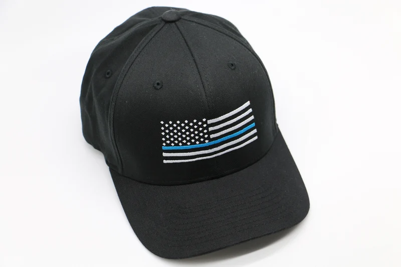American Flag (Blue Line)