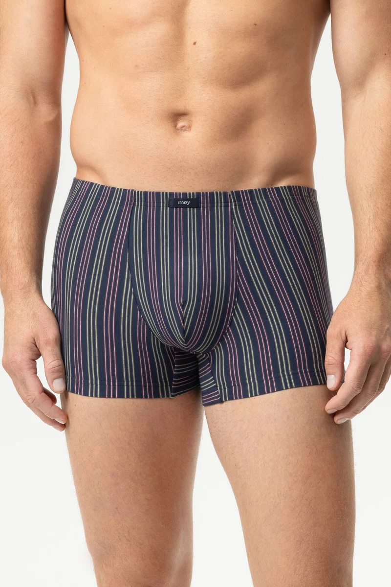 Mey Shorty Luminous Stripes Heren 2120298 668 yacht blue