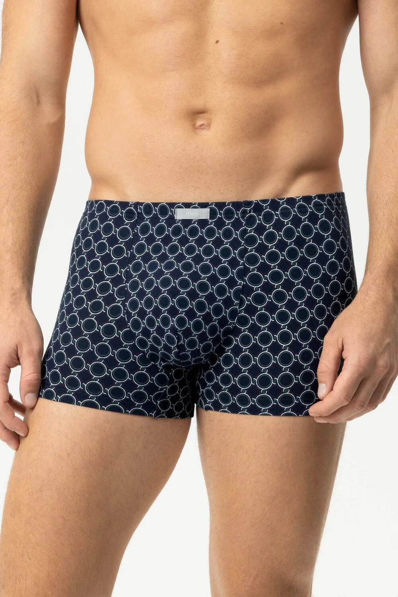 Mey Shorty Sleek Circles Heren 2120295 668 yacht blue
