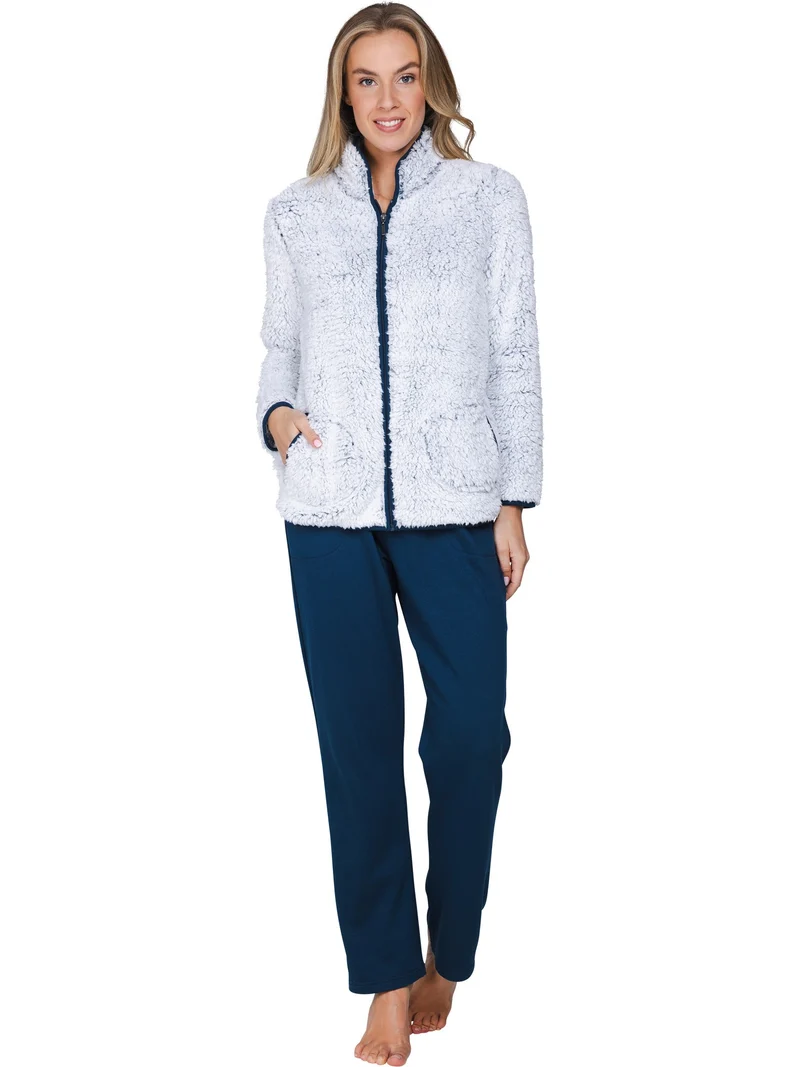 Pastunette Huispak Teddy Dames 181262-156-1 520 Dark Blue