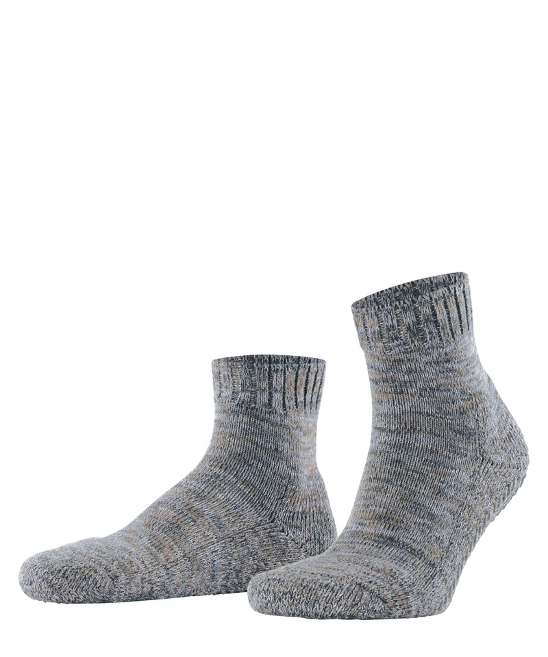 FALKE Cotton Grip Antislip Sokken Heren 12429 3203 silver