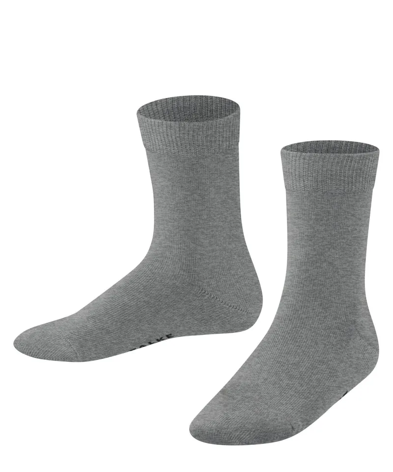 FALKE Family Sokken Kinderen 12998 3390 light greymel.