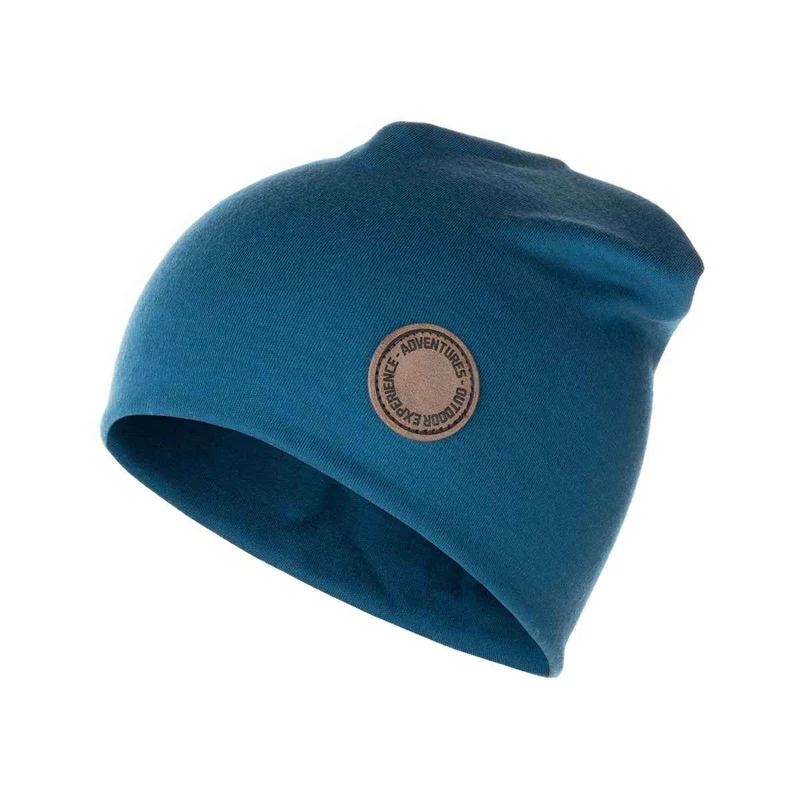 Ontdek ultiem comfort met onze blauwe muts van merinowol.