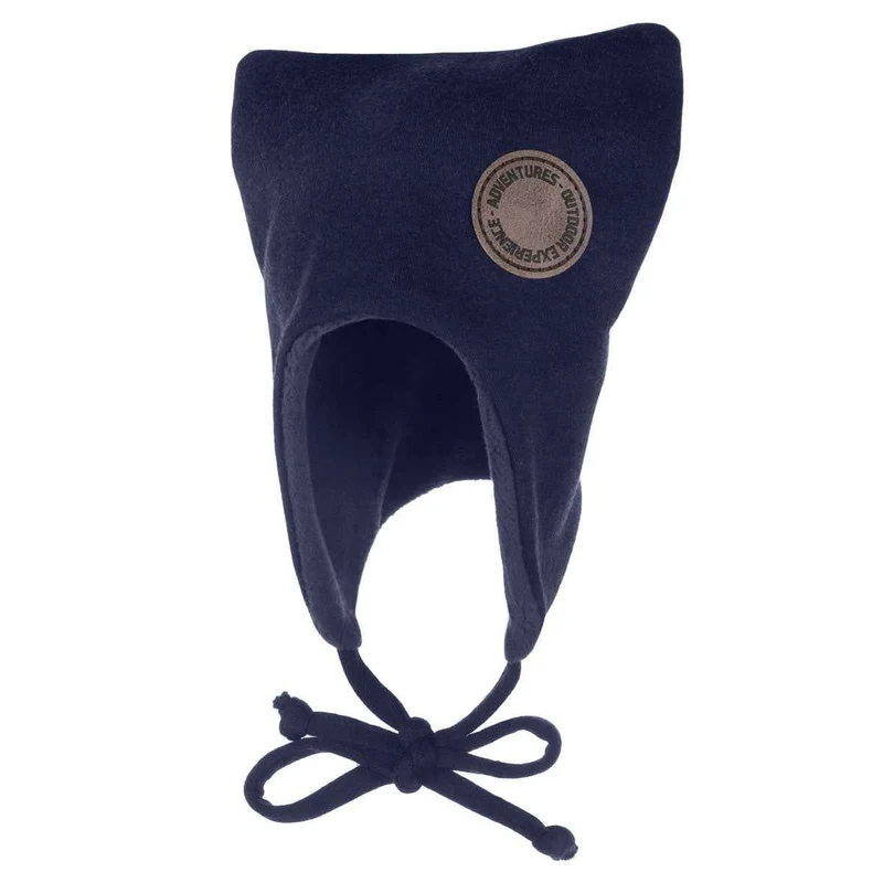 Warm en stijlvol: marineblauwe babymuts van merinowol