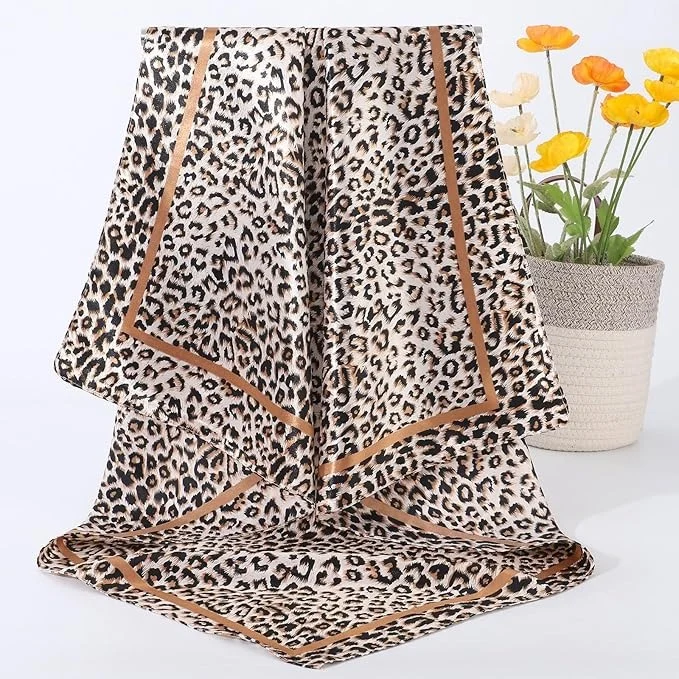 Leverancier 35 inch luipaardprint Bandada - Klassieke dierenprint Sexy hoofddoek