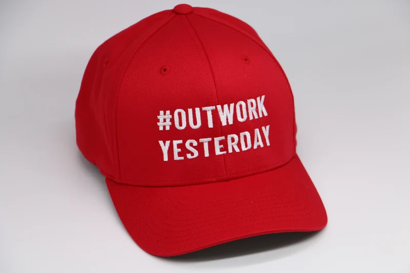 #OUTWORK YESTERDAY (Red)