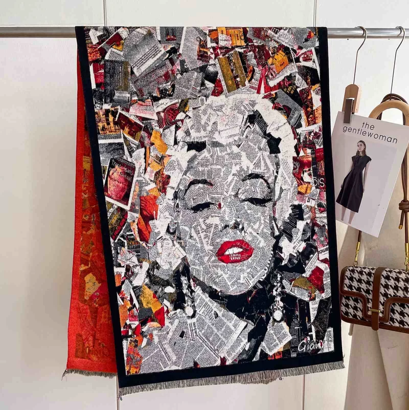 Elegante Marilyn Monroe-sjaal: gepersonaliseerde sjaaloplossingen voor importeurs en groothandelaren