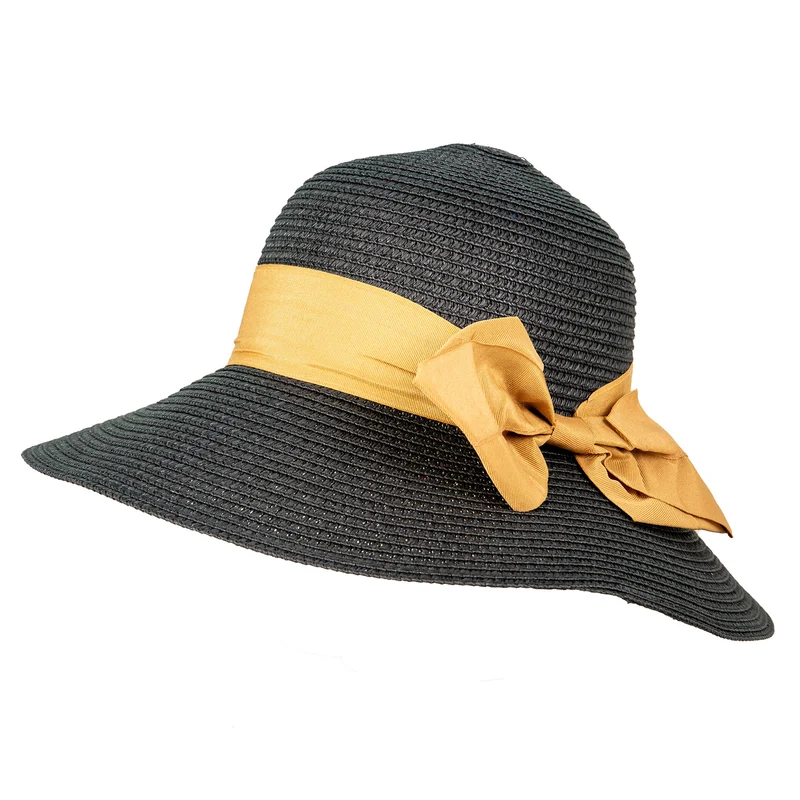 Chapeau de soleil pour femmes avec Ribbon et Bow