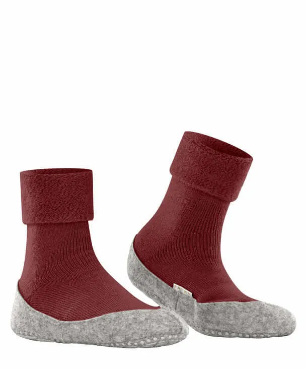 FALKE Cosyshoe Dames Sloffen 47571 8437 henna