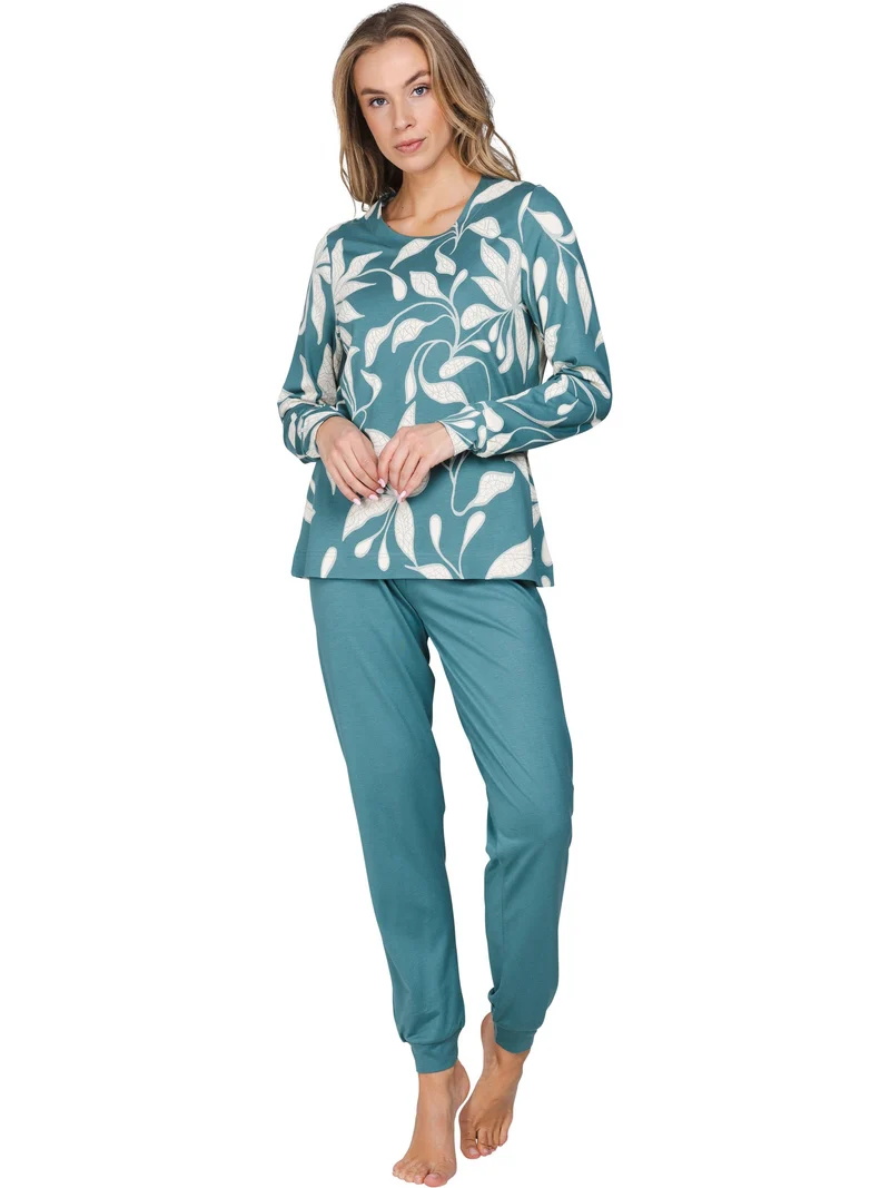 Pastunette Tweedelige Pyjama Dames 121262-124-1 720 dark green