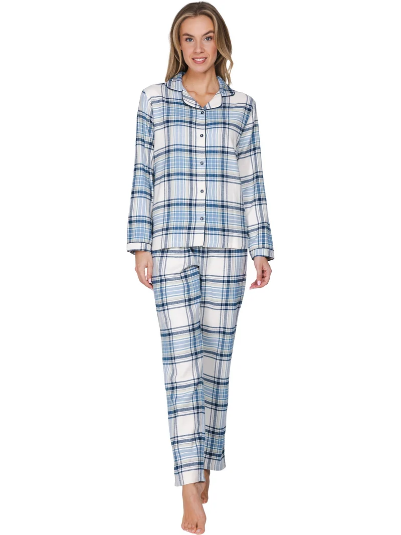 Pastunette Tweedelige Knoopjes Pyjama Dames 121262-162-1 510 Blue