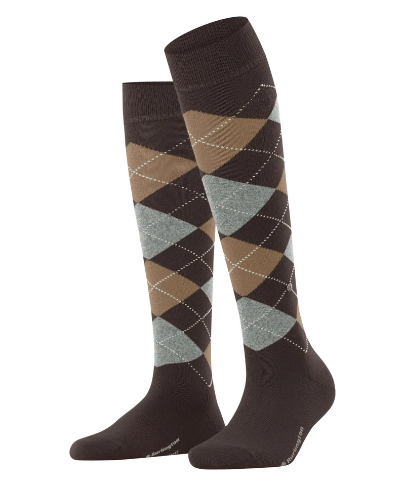 Burlington Marylebone Kniekous Dames 22373 5235 dark brown