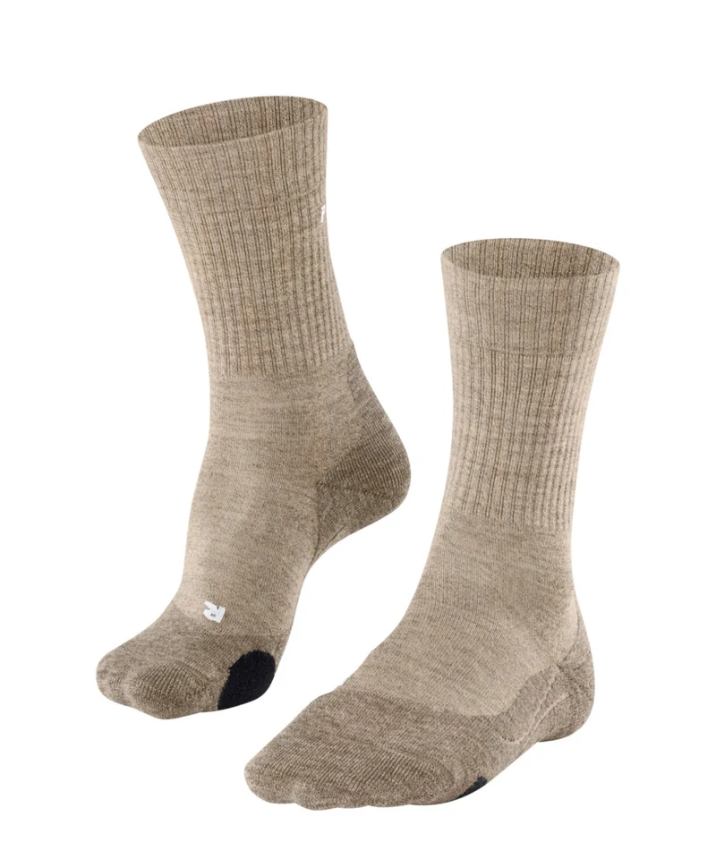 FALKE TK2 Wool Dames Wandel Sok 16395 4200 natural