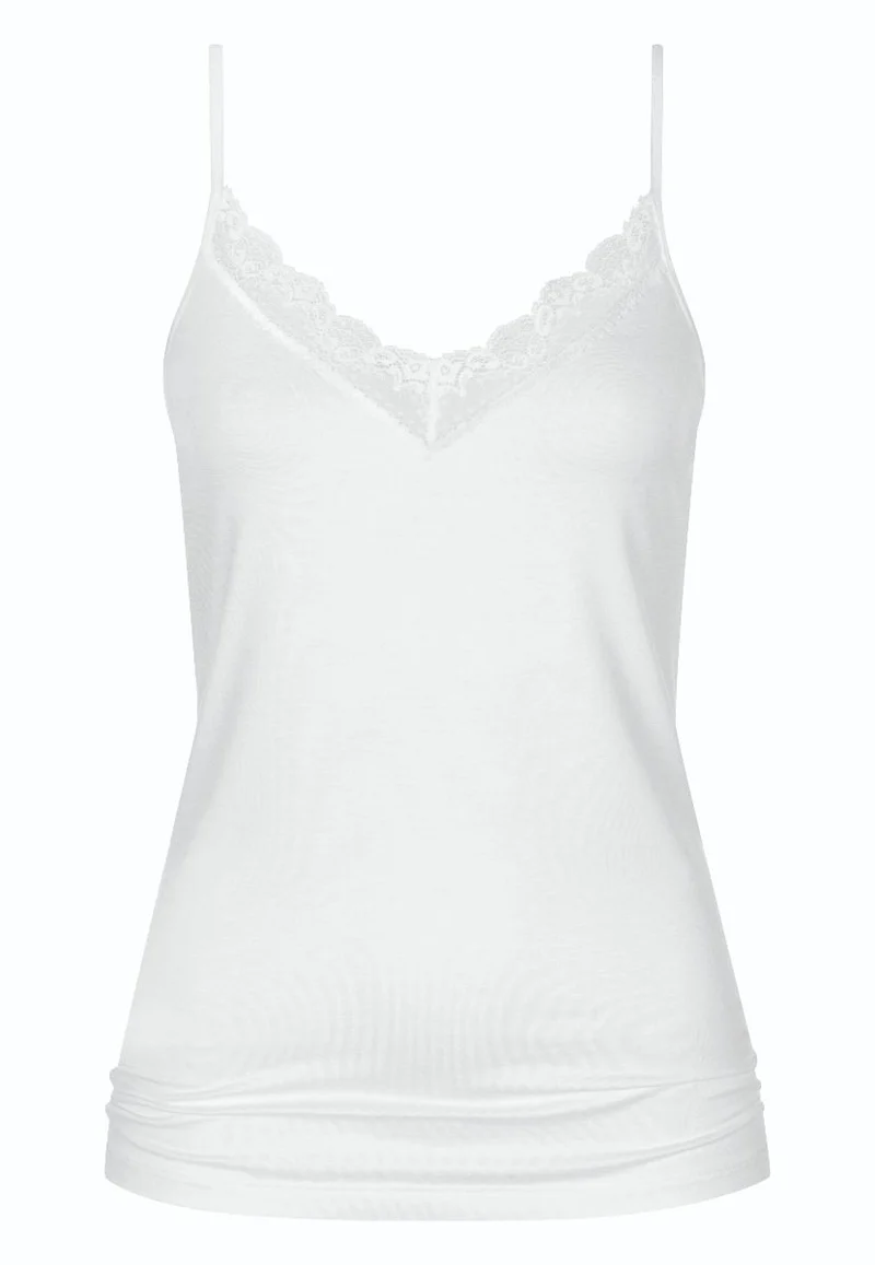 Mey Spaghettitop Luise Dames 45109 1 weiss