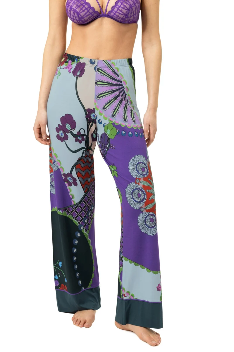 Mey Pyjamabroek Secret Glade Dames 1220158 1804 mystic jade