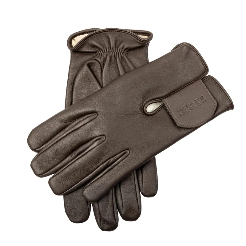 Gants de tir en cuir pour homme, résistants à l'eau, doublés de Nomex et de soie, main droite