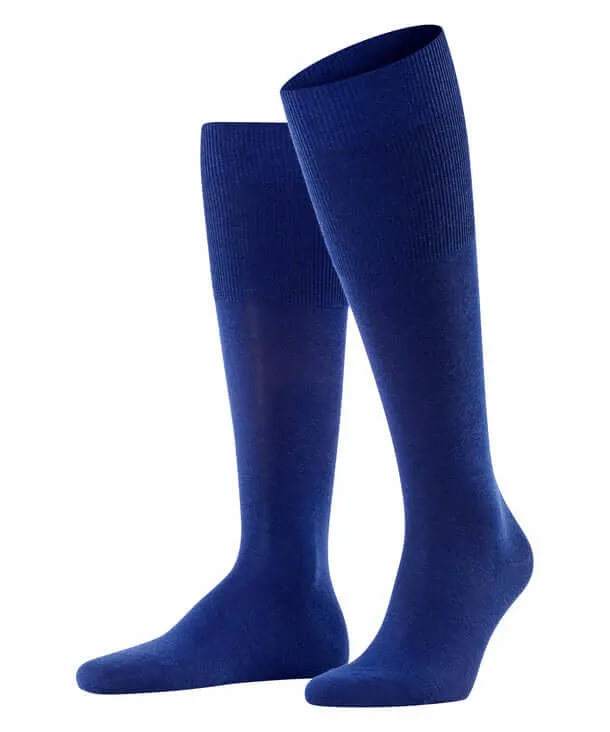 FALKE Airport Heren Kniekous 15435 6000 royal blue