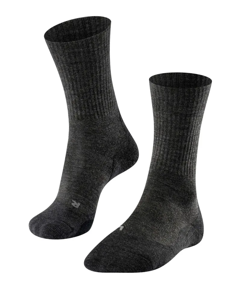 FALKE TK2 Wool Dames Wandel Sok 16395 3150 smog