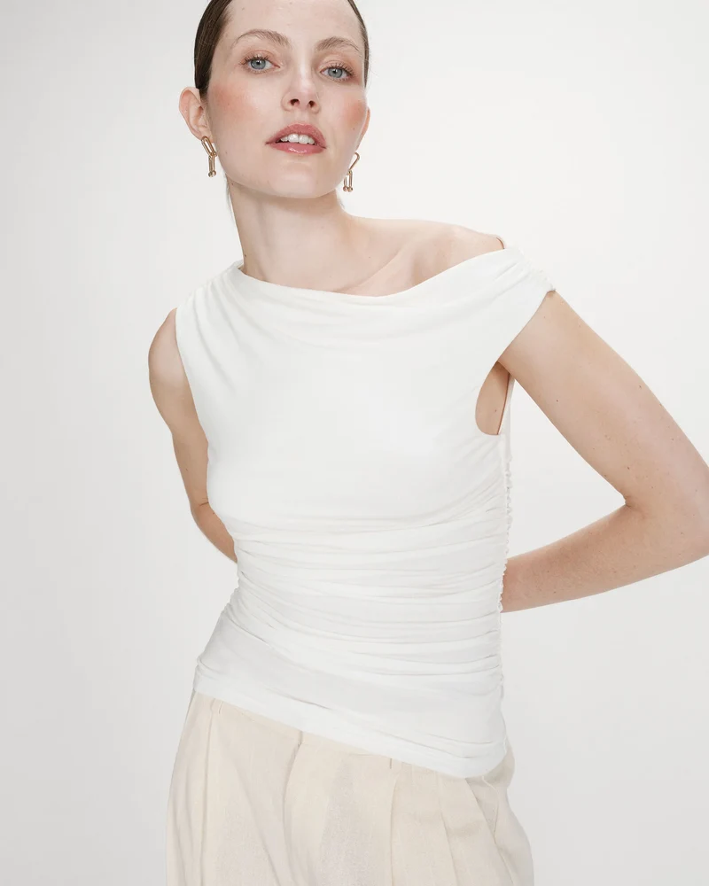 Grace&Mila - Valley draped sleeveless top