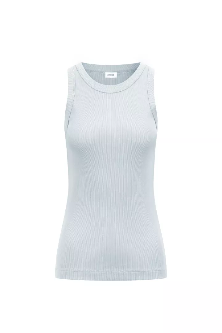 OLINA tanktop licht blauw