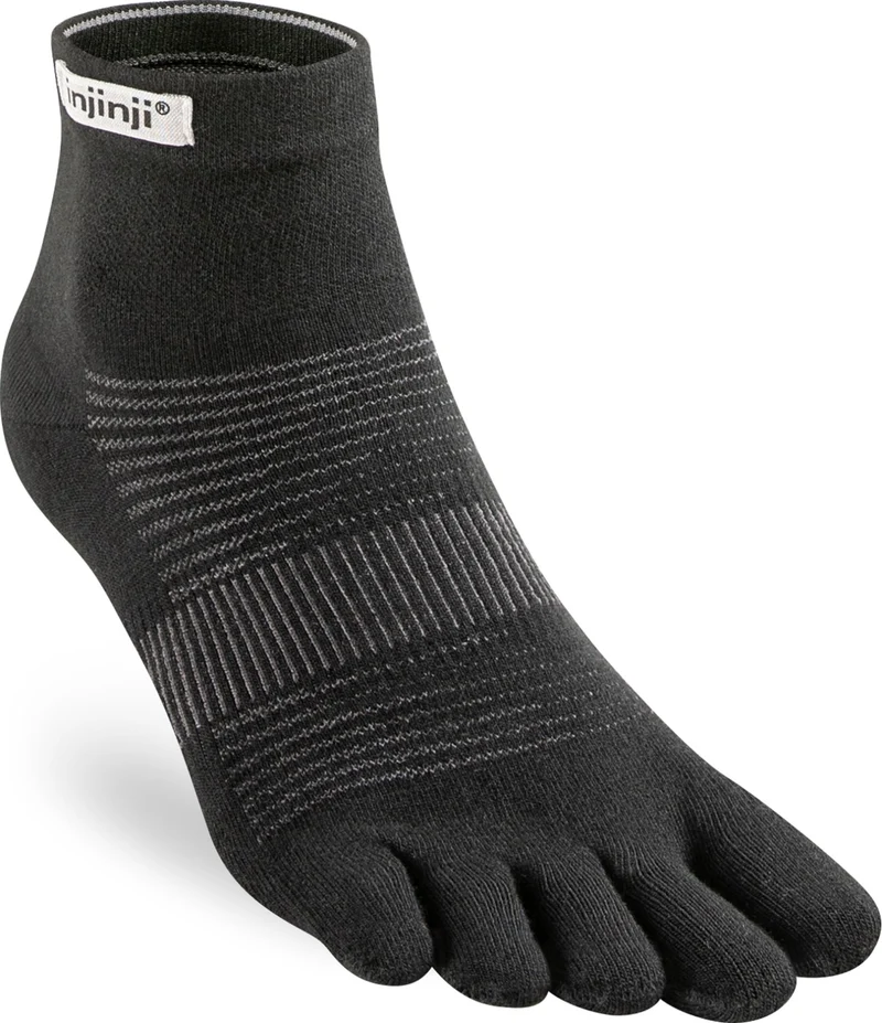 Injinji Run Original Weight Mini-Crew Unisex 282130 90 Black