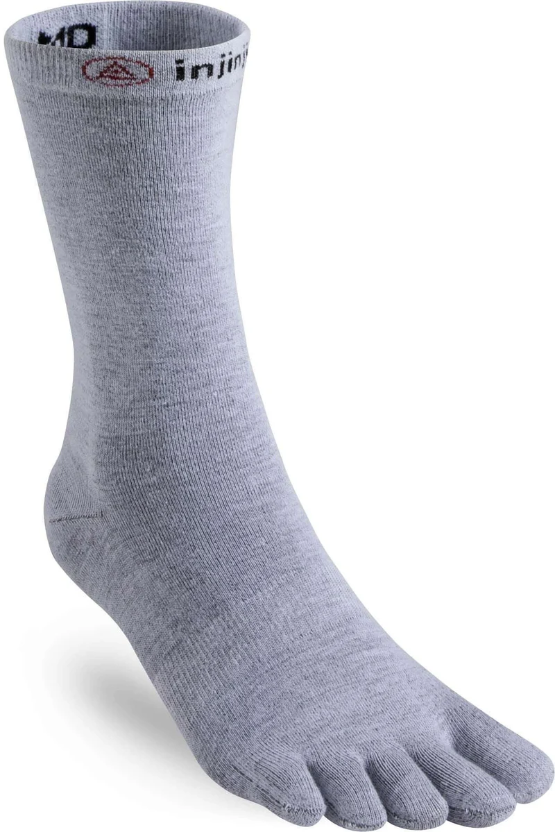 Injinji Teensokken Liner Crew Coolmax Unisex IS060270 heather-gray