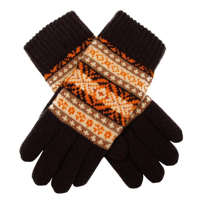 Women's Jacquard Fair Isle Knitted Gloves