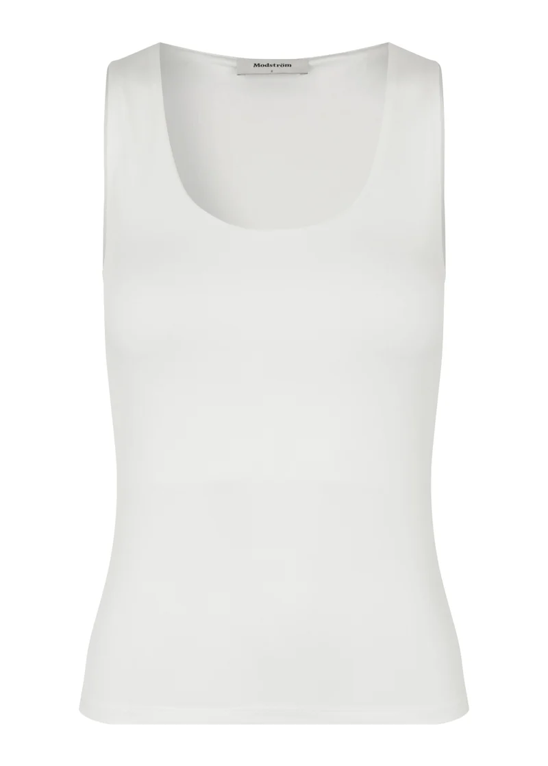 Modstrom Hima basic duurzame top Wit