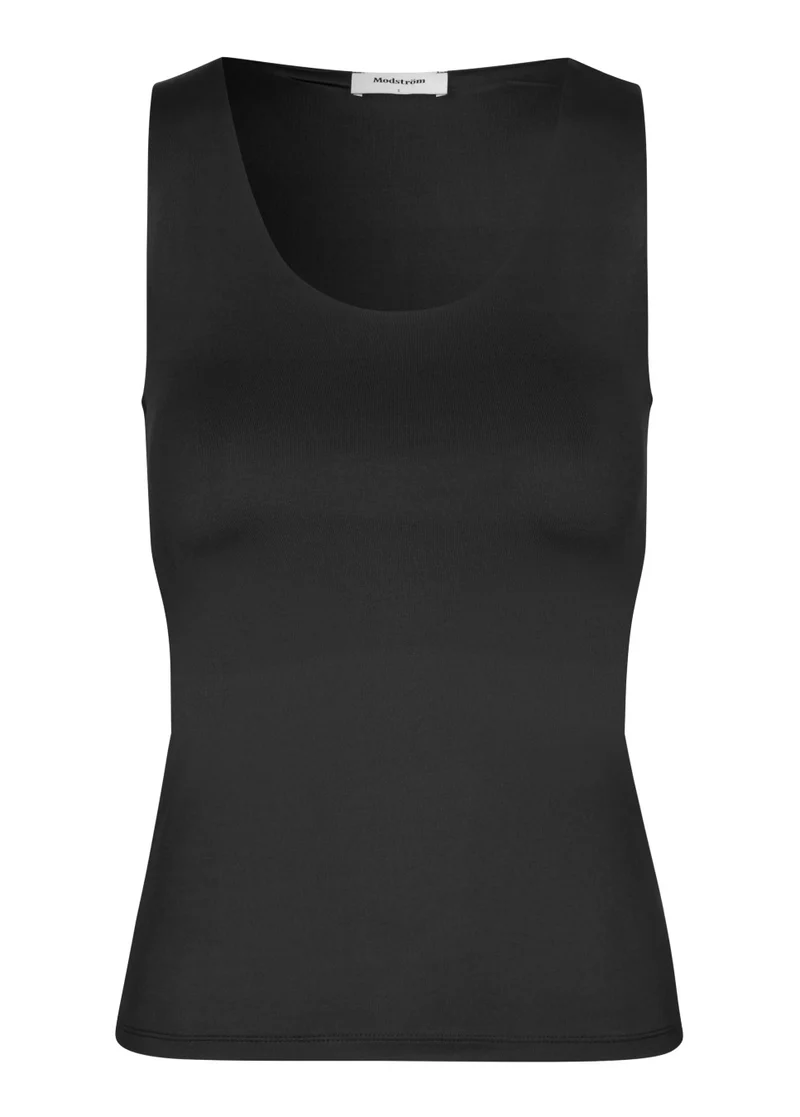 Modstrom Hima basic duurzame top Zwart