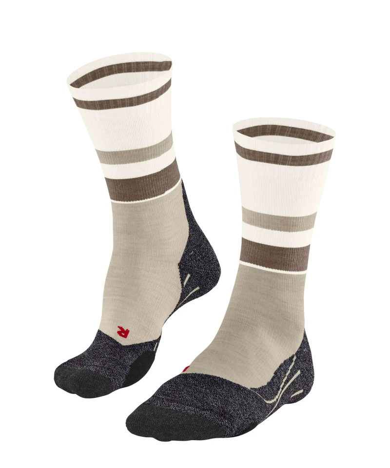 FALKE TK2 Explore Compressie Wandelsokken Heren 76220 4043 beige mel.