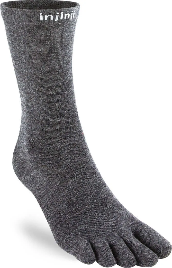 Injinji Teensokken Liner Crew Wool Unisex IS060670 85 silver