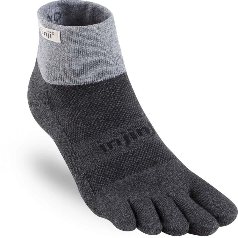Injinji Teensokken Trail Midweight Mini Crew Coolmax Unisex IS213130 granite