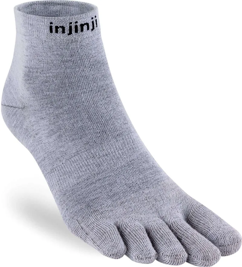 Injinji Teensokken Mini-Crew Coolmax Unisex IS060230 80 Grey