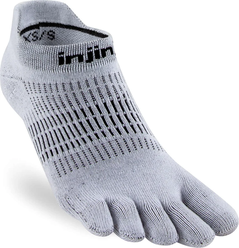 Injinji Teensokken Run Leightweight No Show Coolmax Dames IS281111 80 Grey