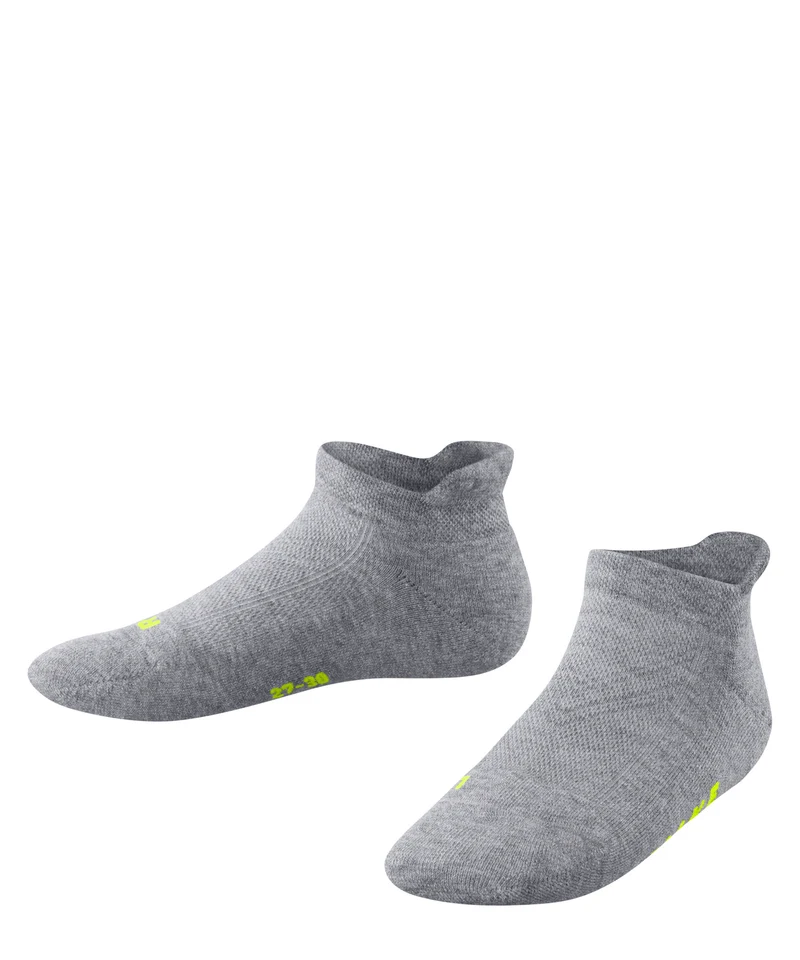FALKE Cool Kick Sneakersokken Kinderen 12206 3775 light grey mel.