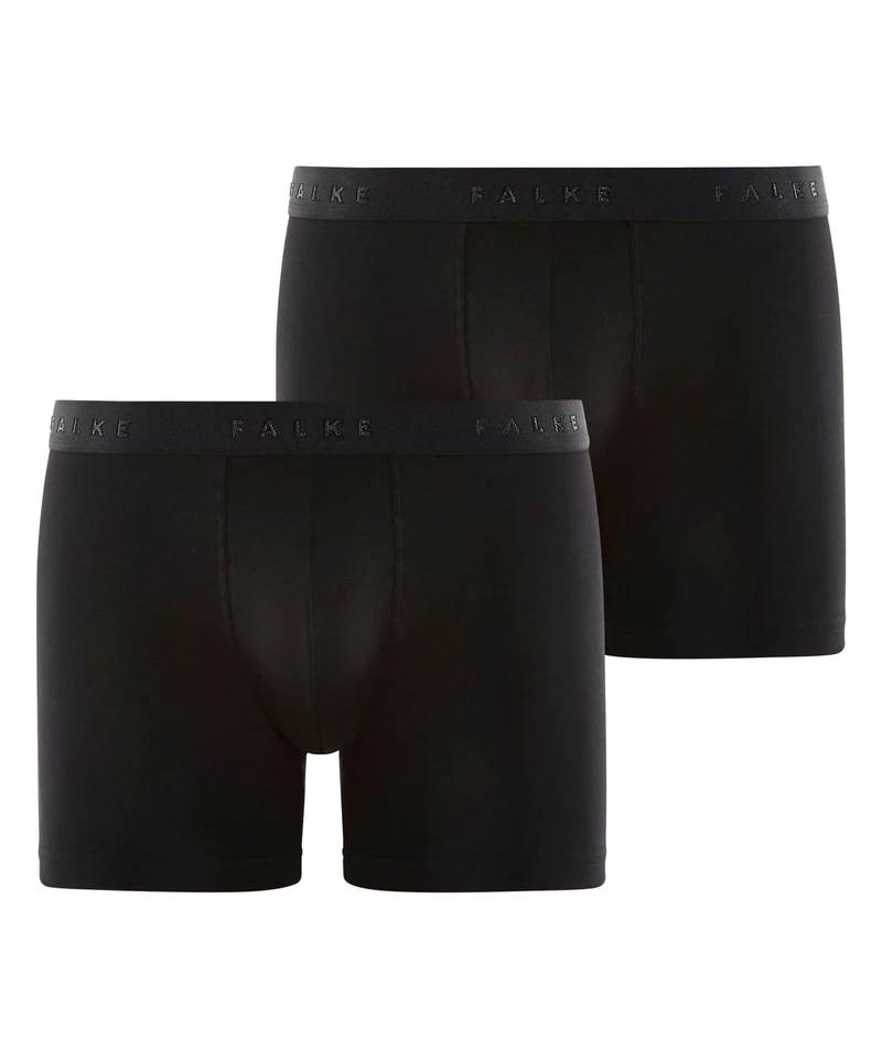 FALKE Boxer 2-Pack Daily Comfort Heren 68100 3000 black