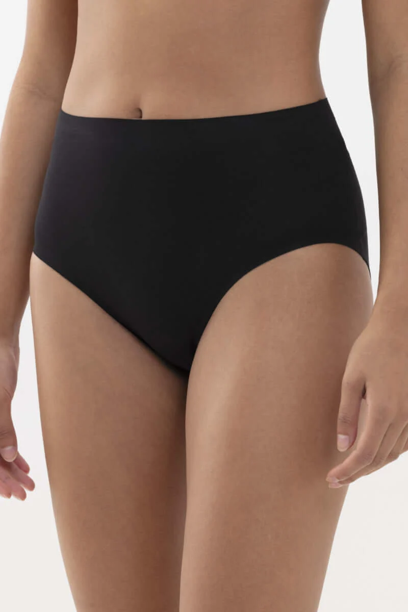 Mey Natural Second Me Taille Slip Dames 79528 3 schwarz
