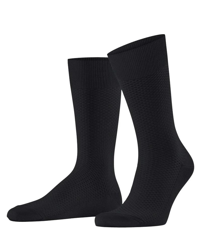 FALKE Tiago Special Edition Fantasiesokken Heren 12476 3000 black