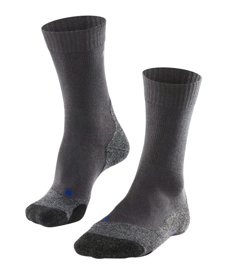FALKE TK2 Cool Dames Wandel Sok 16139 3180 asphalt mel.