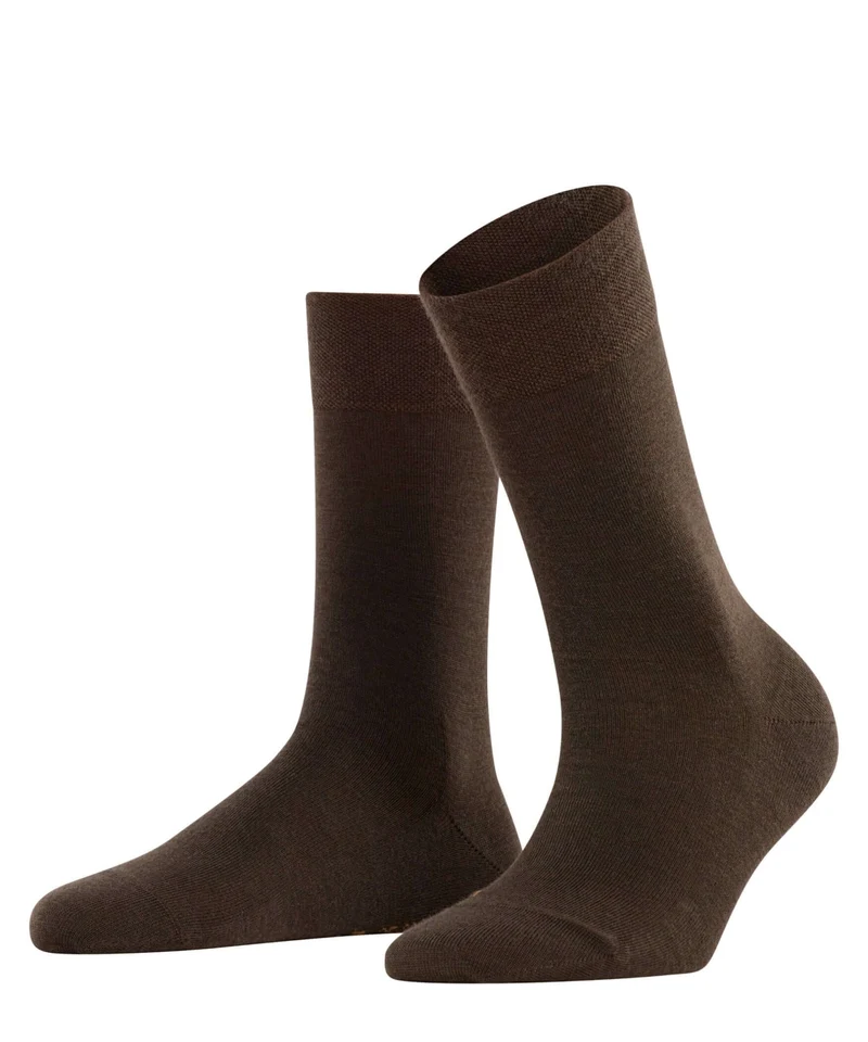FALKE Sensitive Berlin Sokken Dames 46226 5230 dark brown