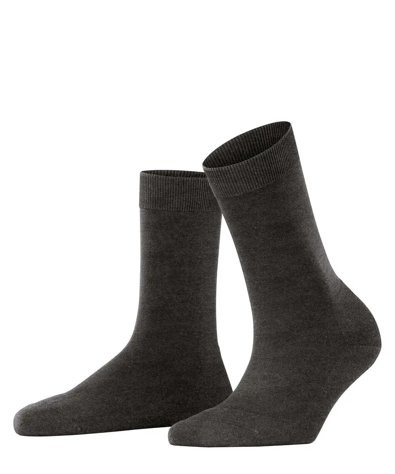 FALKE ClimaWool Sokken Dames 46484 3117 anthra. mel.