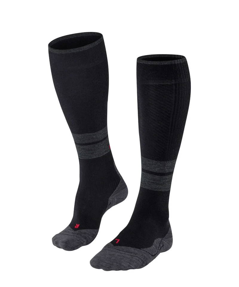 FALKE TK Compressie Wandel Kniekous Dames 16090 3003 black