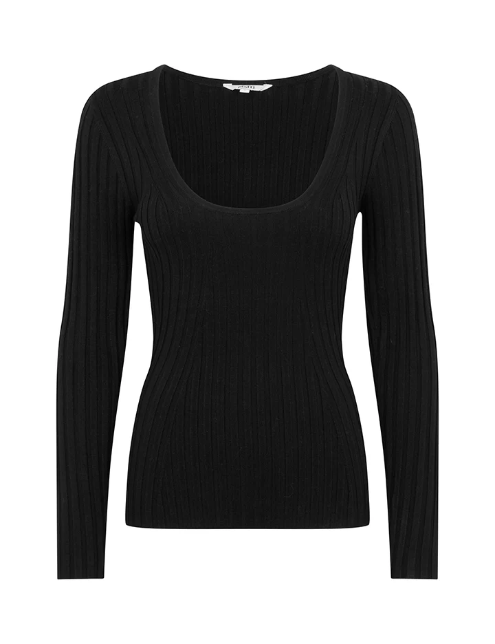 TEMPERANCE top zwart