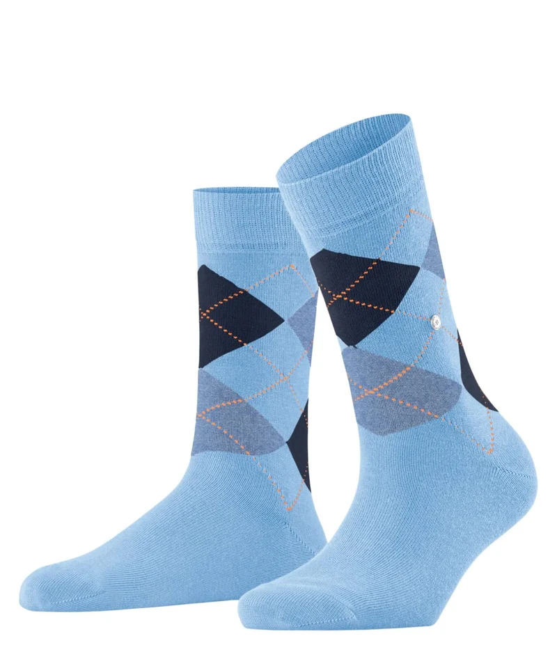 Burlington Queen Sokken Dames 22004 6541 light blue
